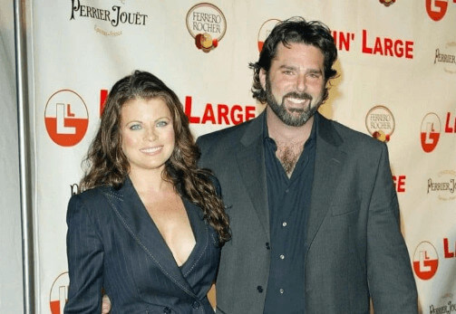 Yasmine Bleeth with her spouse Paul Cerrito